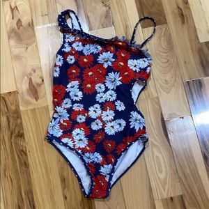 Girls floral swimsuit
